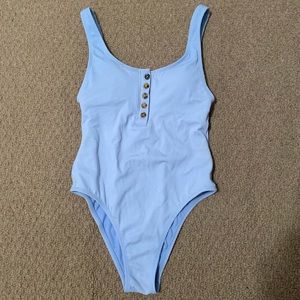 Button up bathing suit